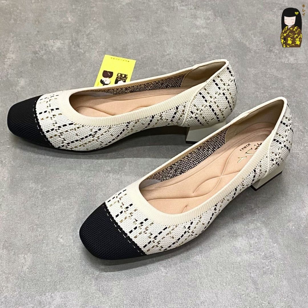 Kirei Kyōyō - Office Block Heel BG13 Cream