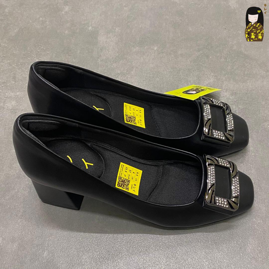 Kirei Kyōyō - Office Block Heel CP08 Black