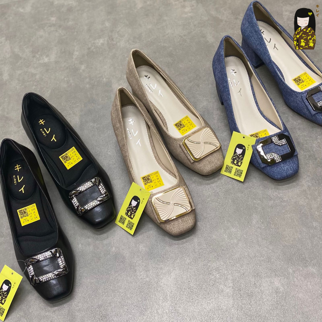 Kirei Kyōyō - Office Block Heel CP08 Black