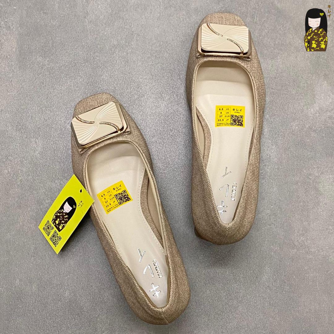 Kirei Kyōyō - Office Block Heel CP1 Khaki