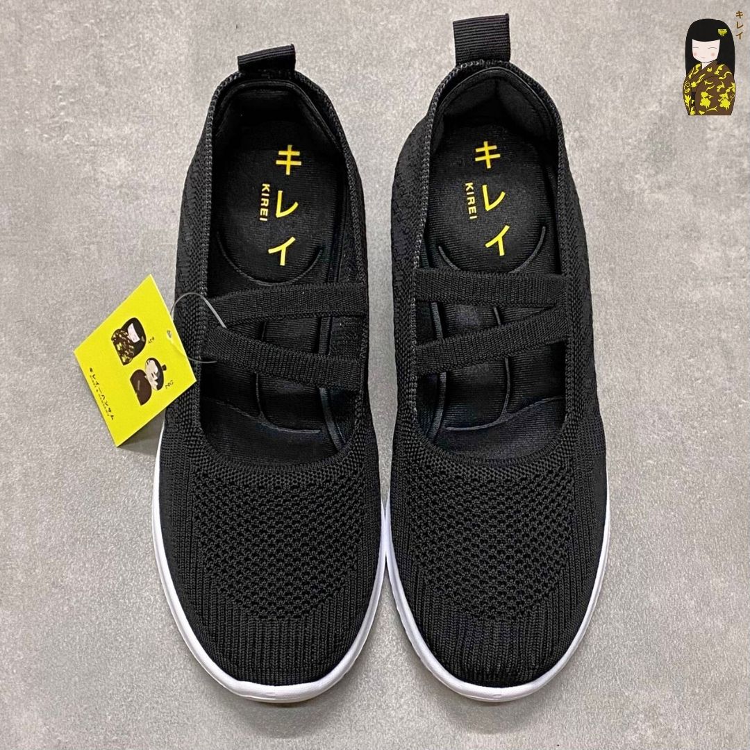 Kirei Nintai - Walk Slip-On BG01 Black