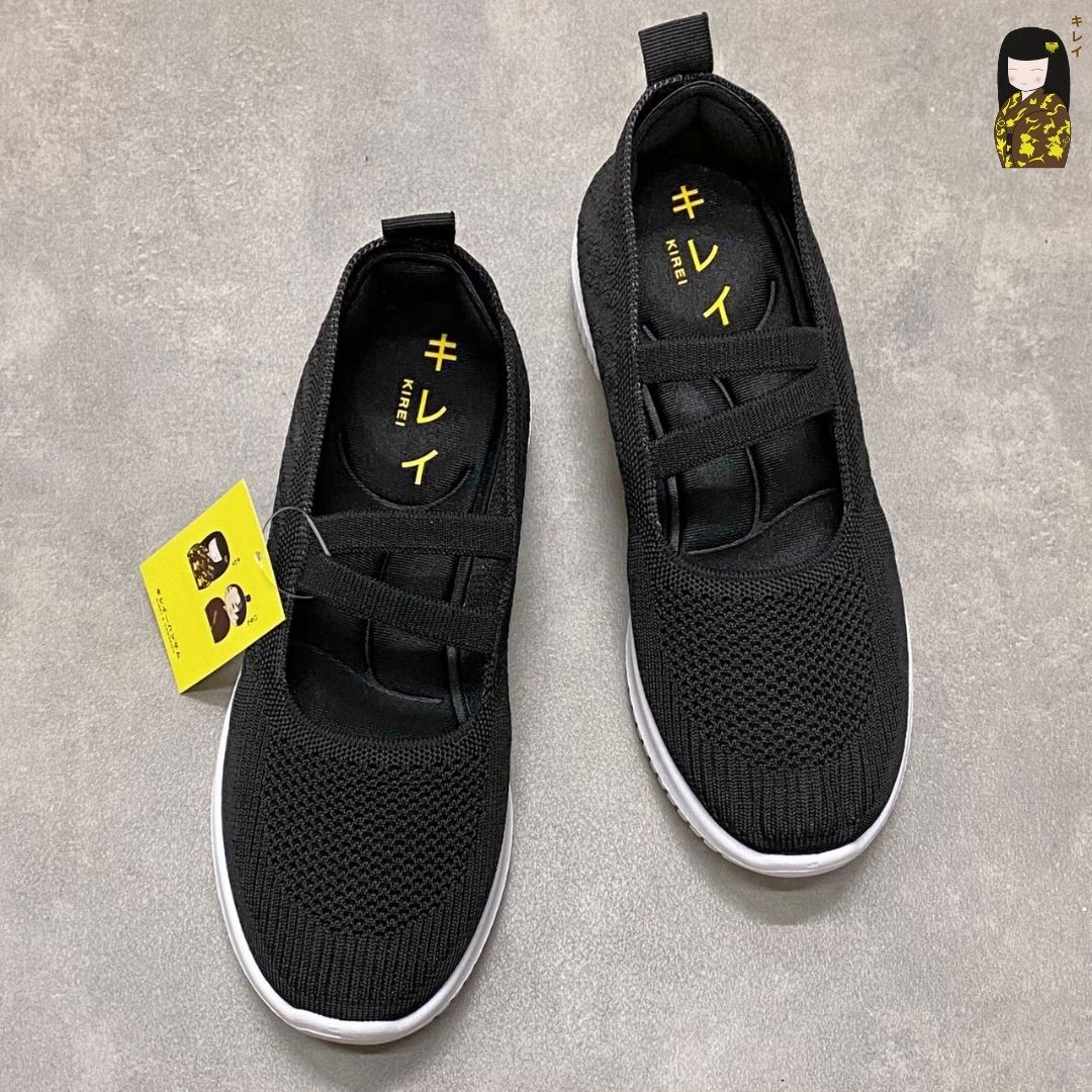 Kirei Nintai - Walk Slip-On BG01 Black