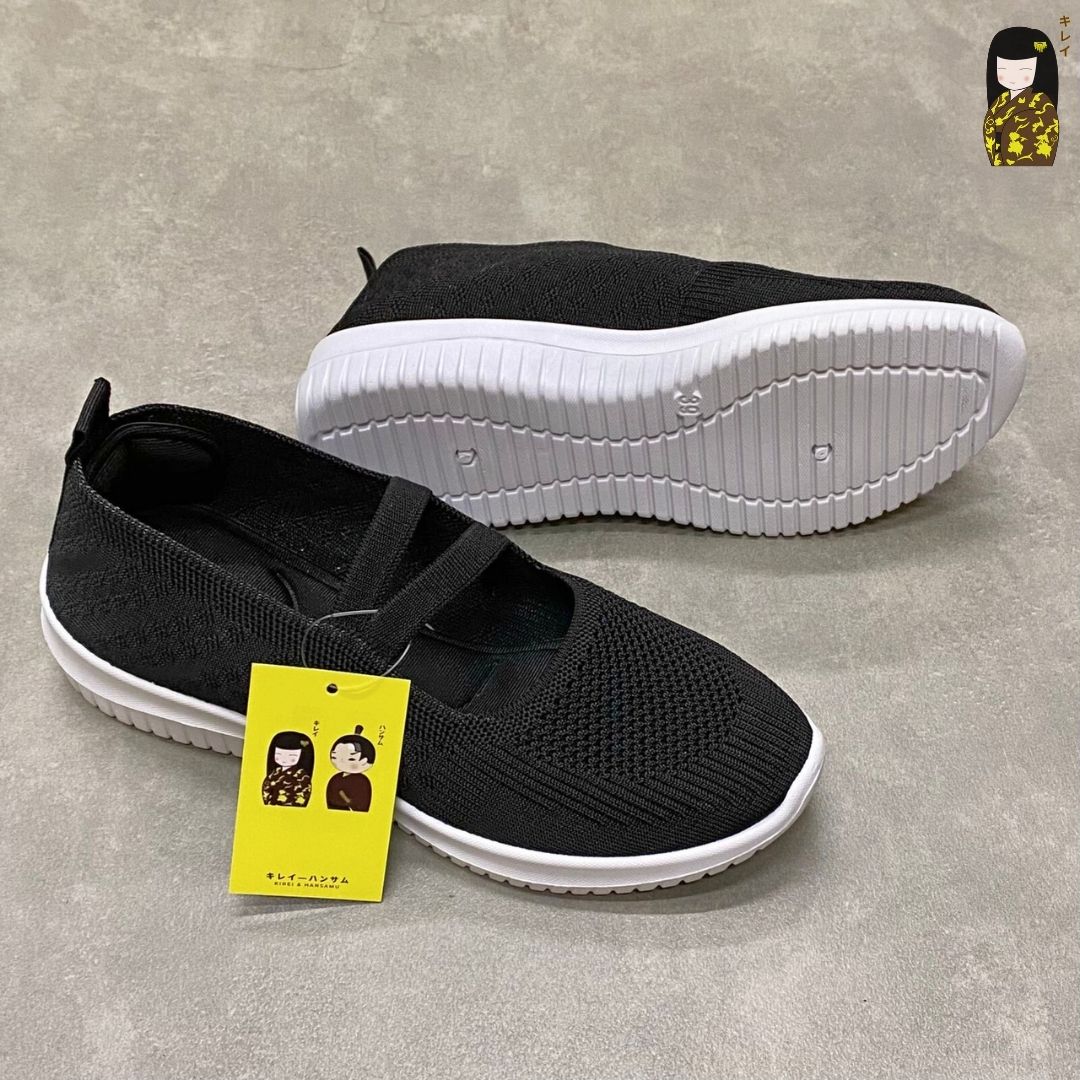 Kirei Nintai - Walk Slip-On BG01 Black