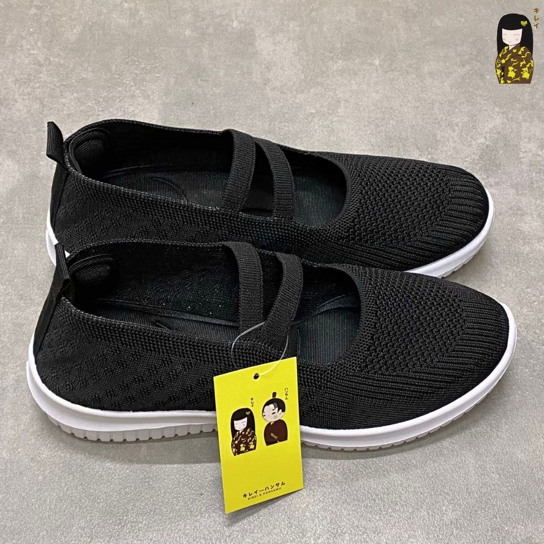 Kirei Nintai - Walk Slip-On BG01 Black