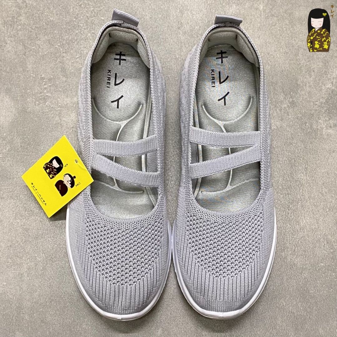 Kirei Nintai - Walk Slip-On BG01 Grey