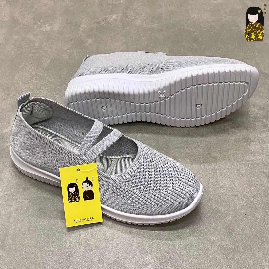 Kirei Nintai - Walk Slip-On BG01 Grey