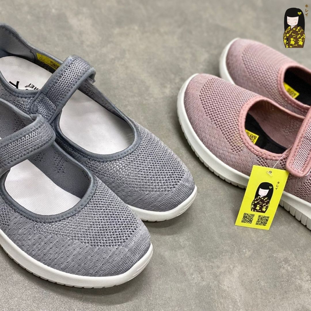 Kirei Nintai - Walk Slip-On BG02 Grey