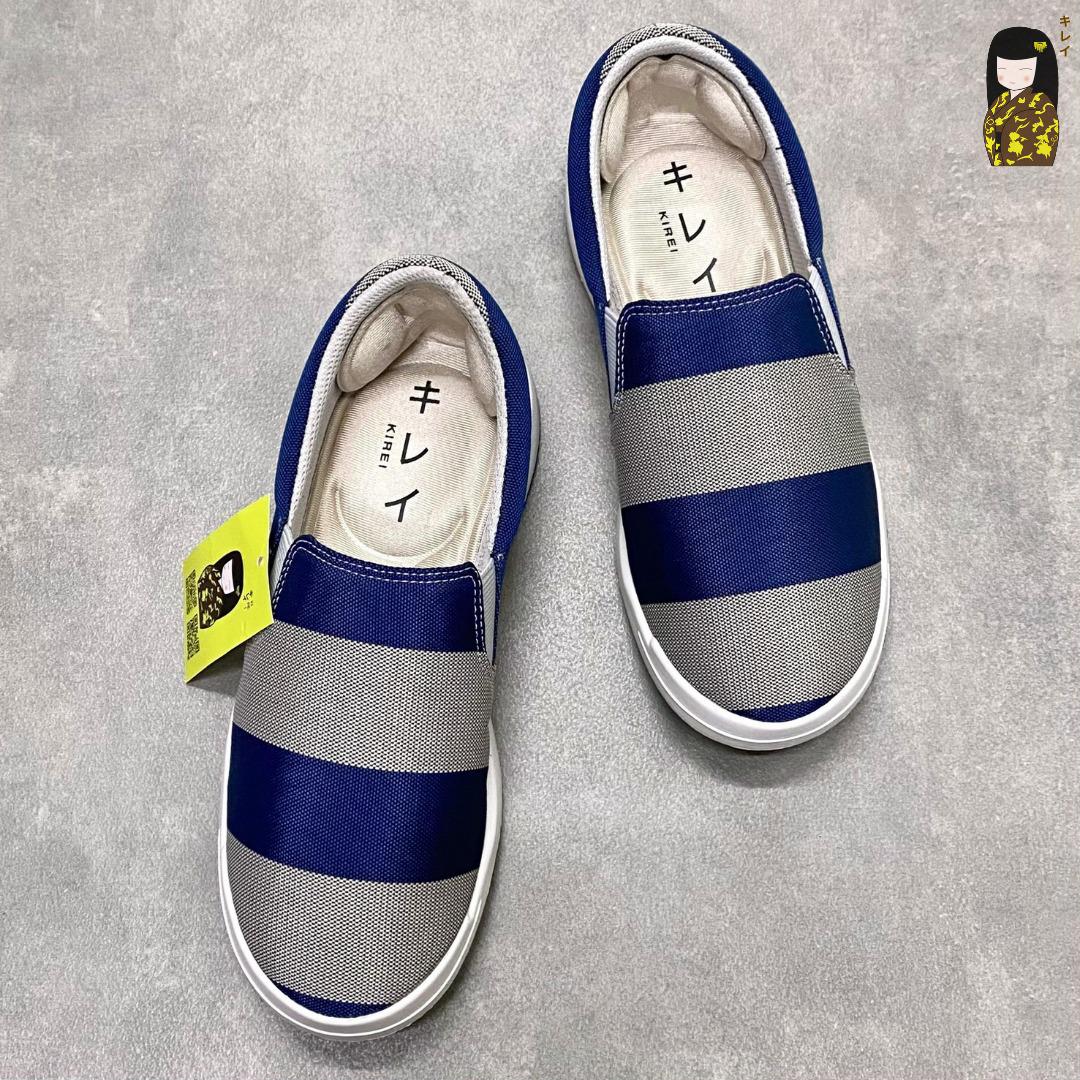 Kirei Nintai - Walk Slip-On KH02 Grey Blue