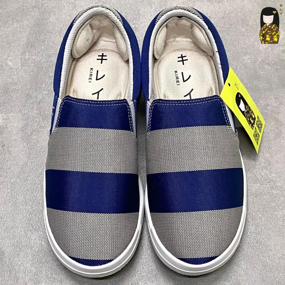 Kirei Nintai - Walk Slip-On KH02 Grey Blue