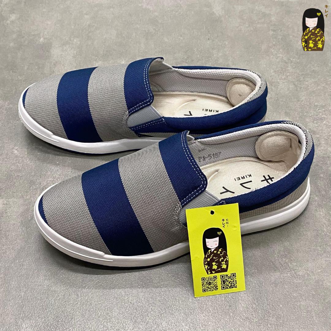 Kirei Nintai - Walk Slip-On KH02 Grey Blue