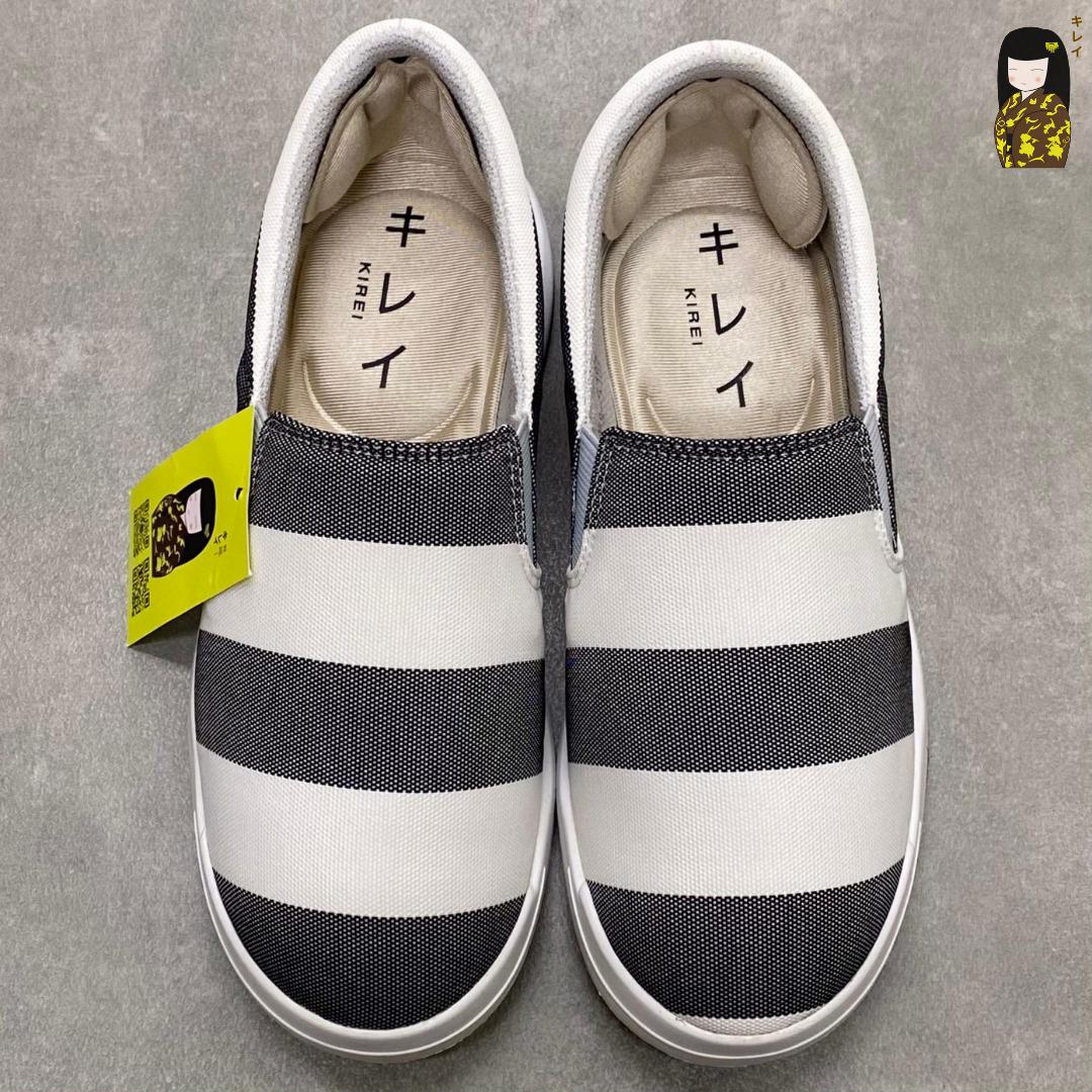 Kirei Nintai - Walk Slip-On KH02 Grey White