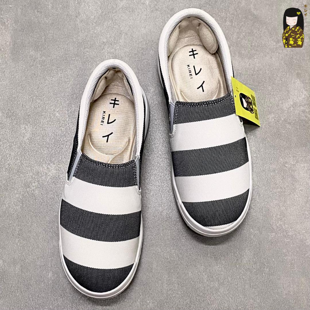 Kirei Nintai - Walk Slip-On KH02 Grey White