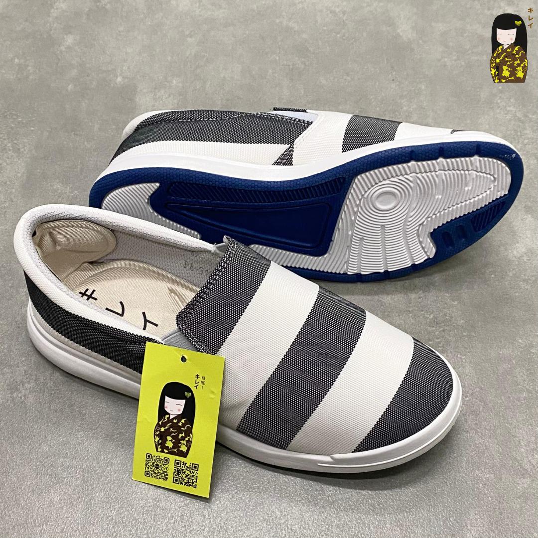 Kirei Nintai - Walk Slip-On KH02 Grey White