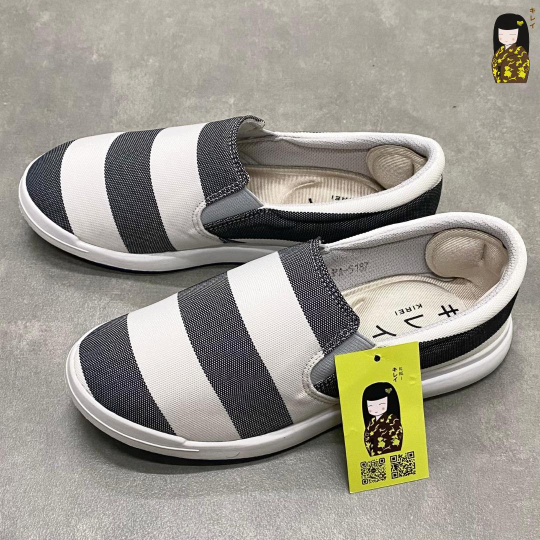 Kirei Nintai - Walk Slip-On KH02 Grey White