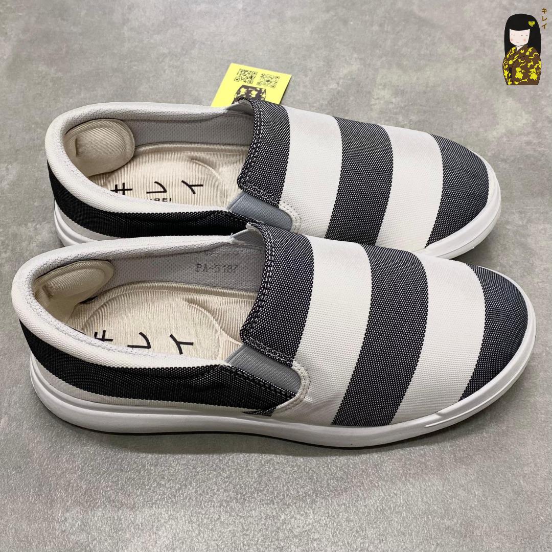 Kirei Nintai - Walk Slip-On KH02 Grey White