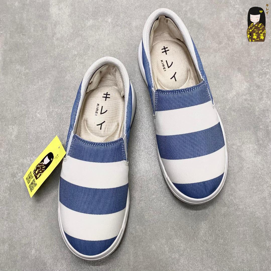 Kirei Nintai - Walk Slip-On KH02 White Blue