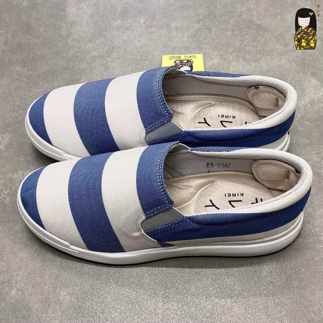 Kirei Nintai - Walk Slip-On KH02 White Blue