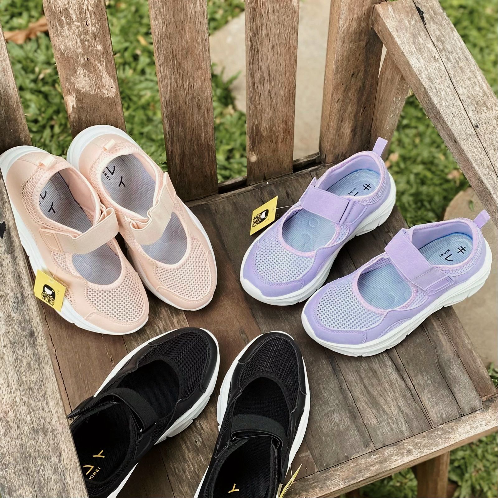 Kirei Nintai - Walk Sneakers BG10 Black