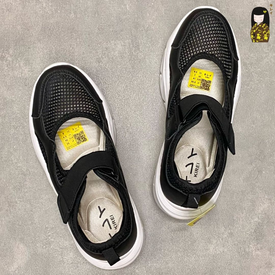 Kirei Nintai - Walk Sneakers BG10 Black