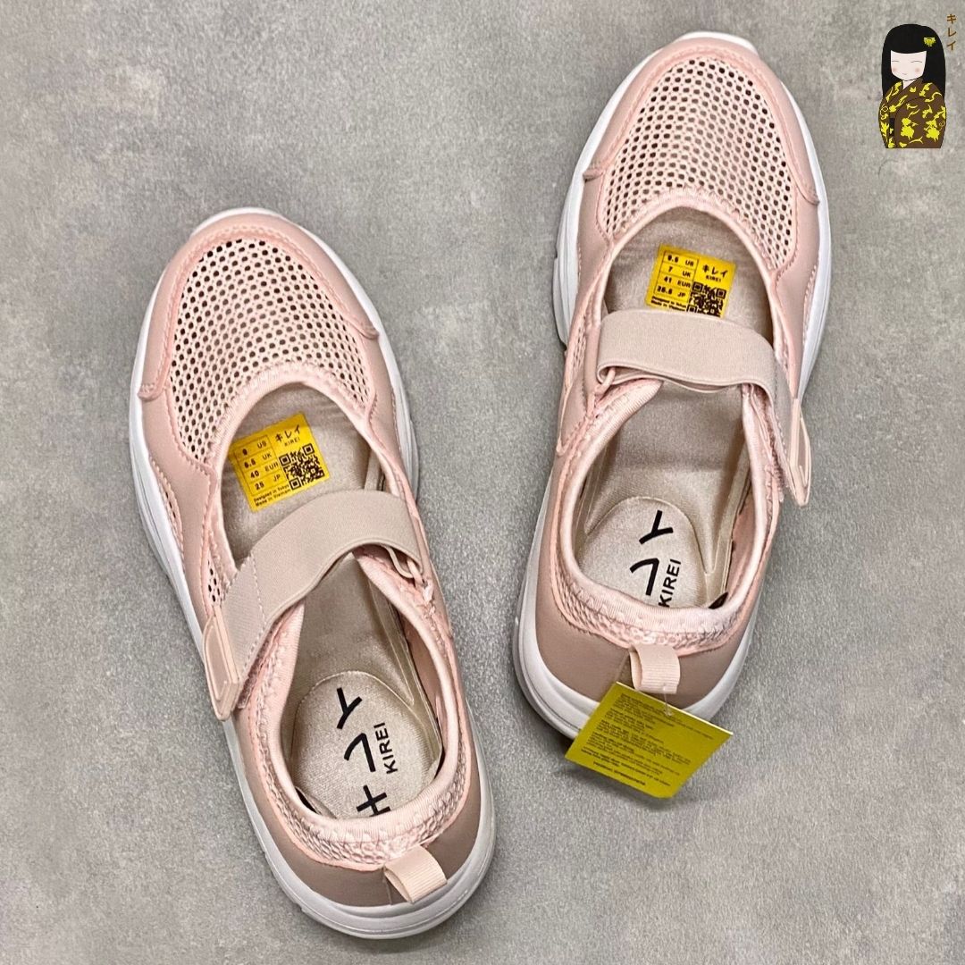 Kirei Nintai - Walk Sneakers BG10 Pink