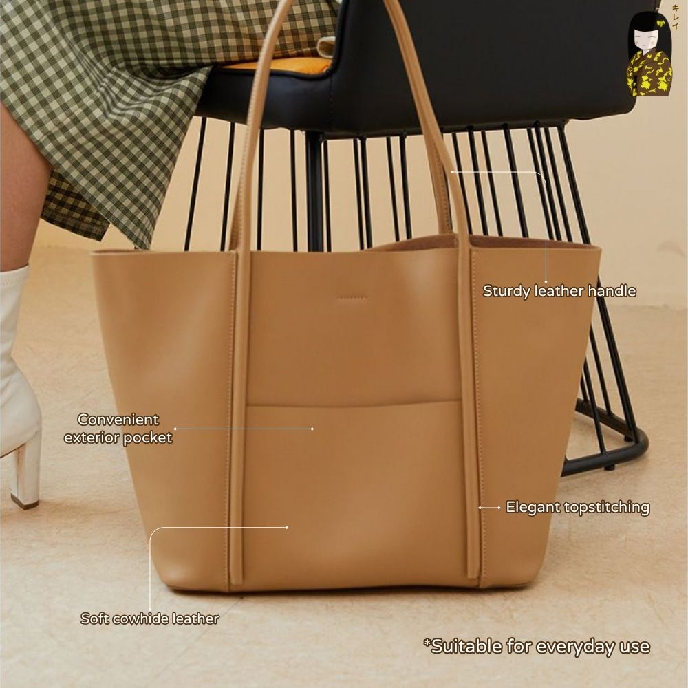 Kirei Yugen Tote Bag BGB1 L.Brown