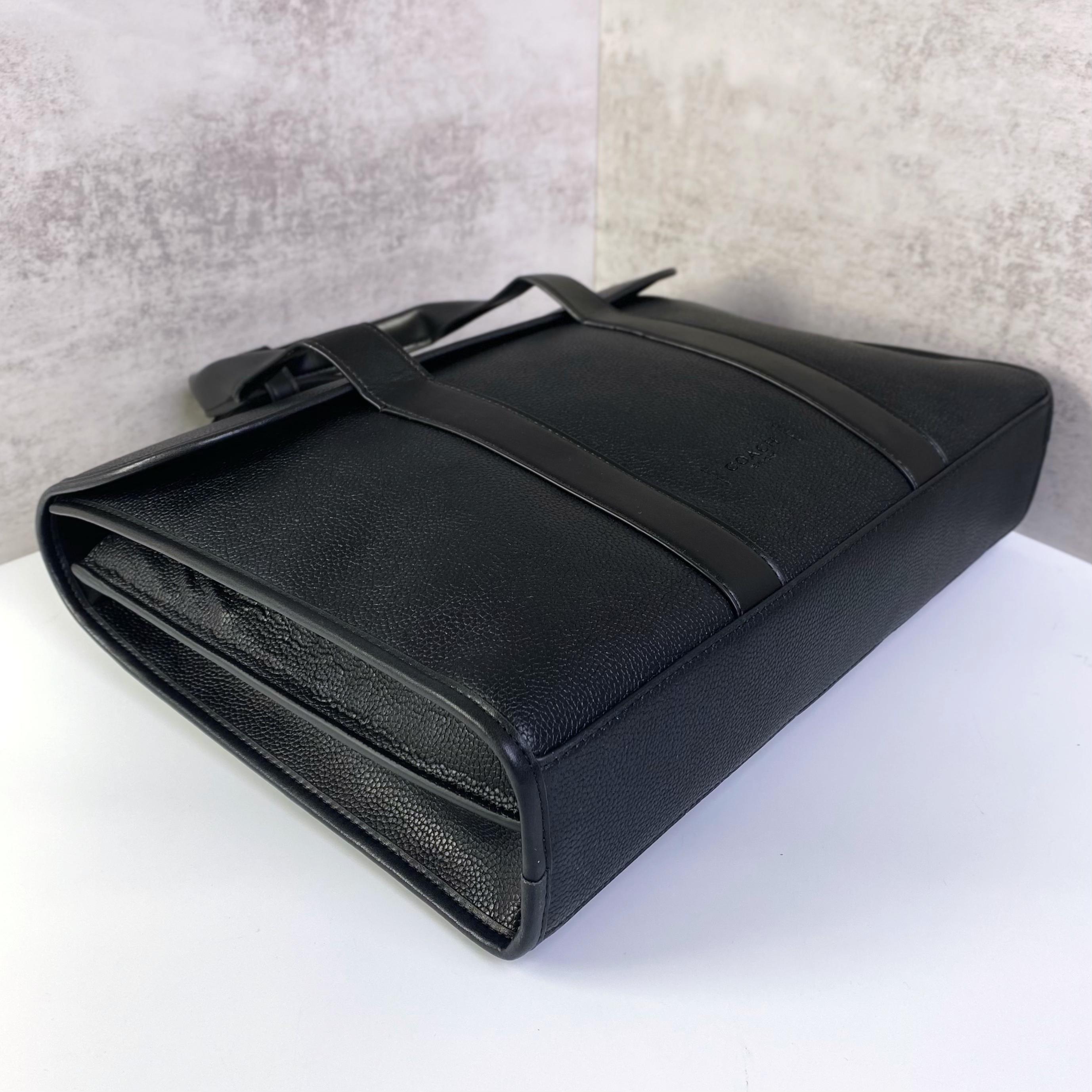 Túi Coach Gotham Portfolio Rectangular Men's Briefcase DS Black