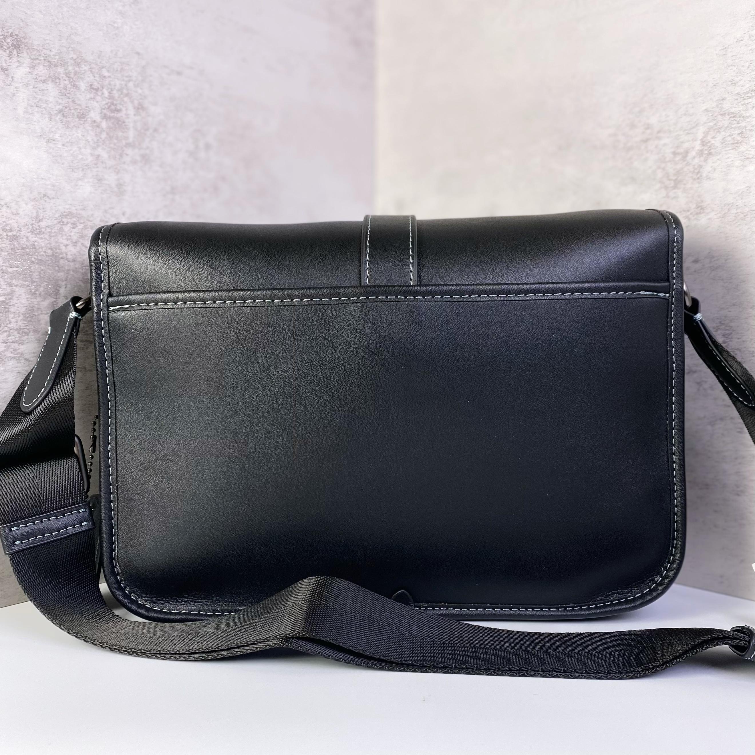 Túi Coach League Messenger Bag DS Black
