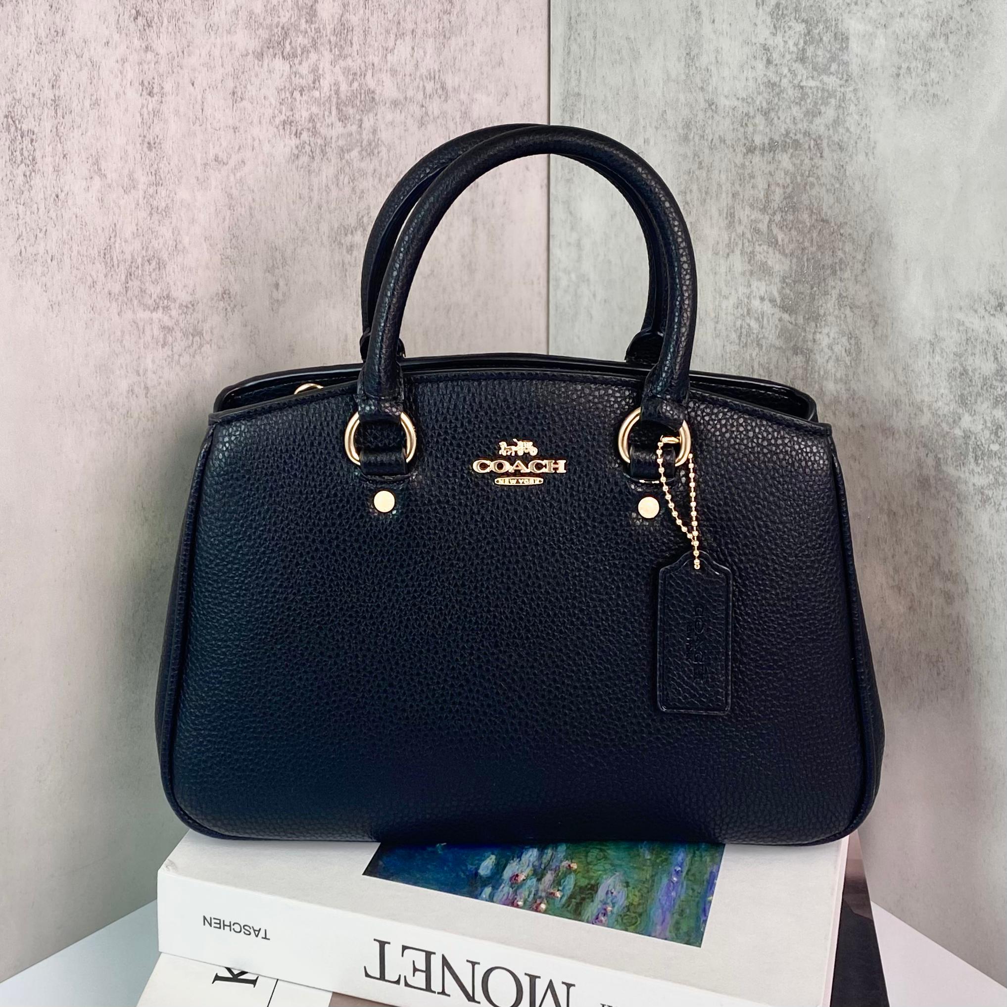 Túi Coach Savannah Small Carryall Bag DS Black