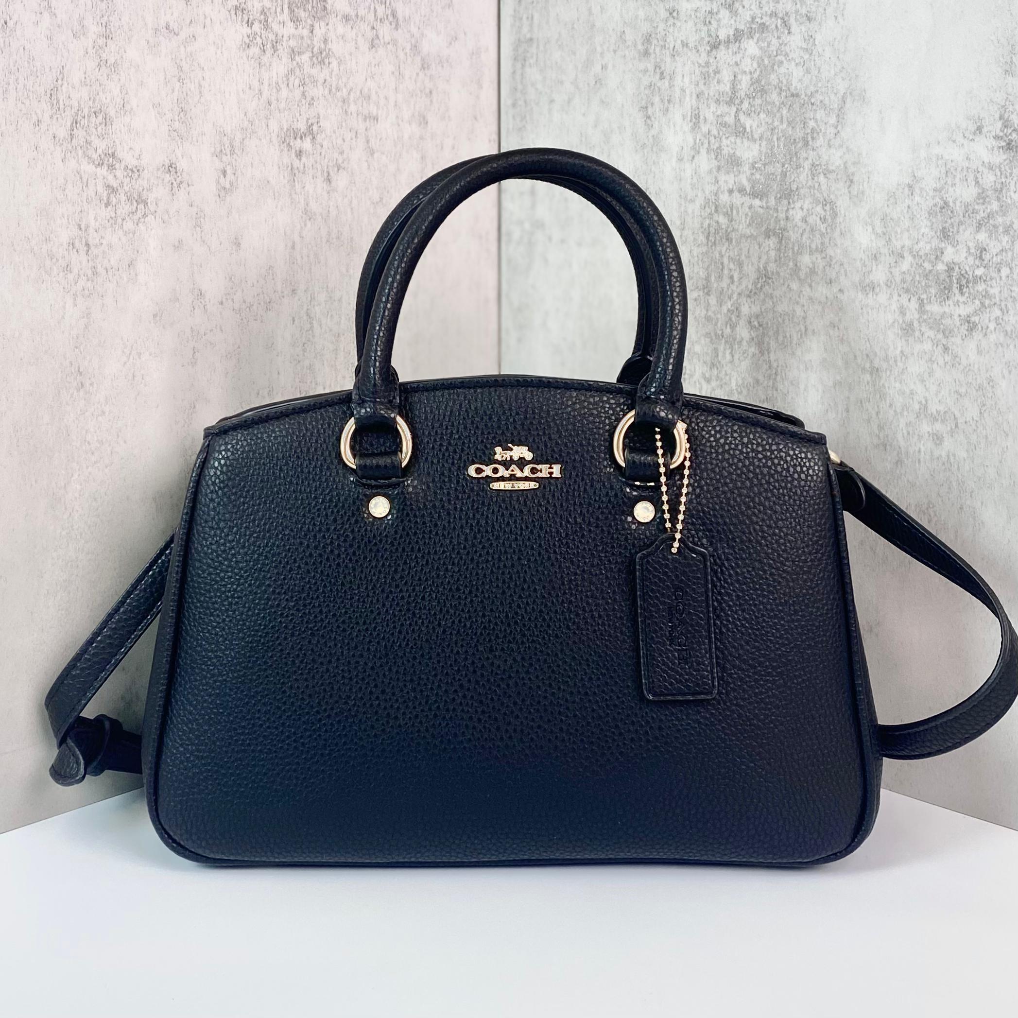 Túi Coach Savannah Small Carryall Bag DS Black
