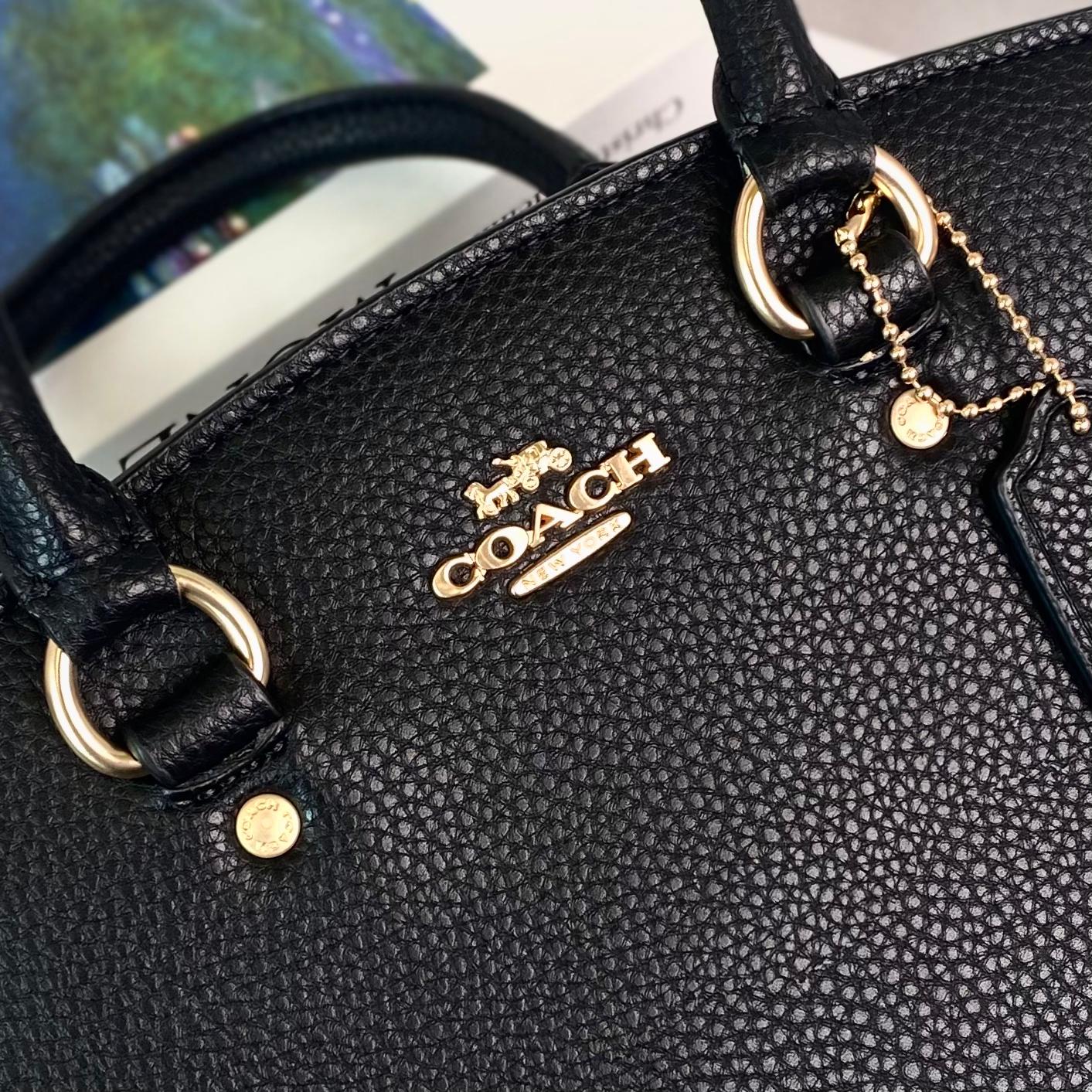 Túi Coach Savannah Small Carryall Bag DS Black