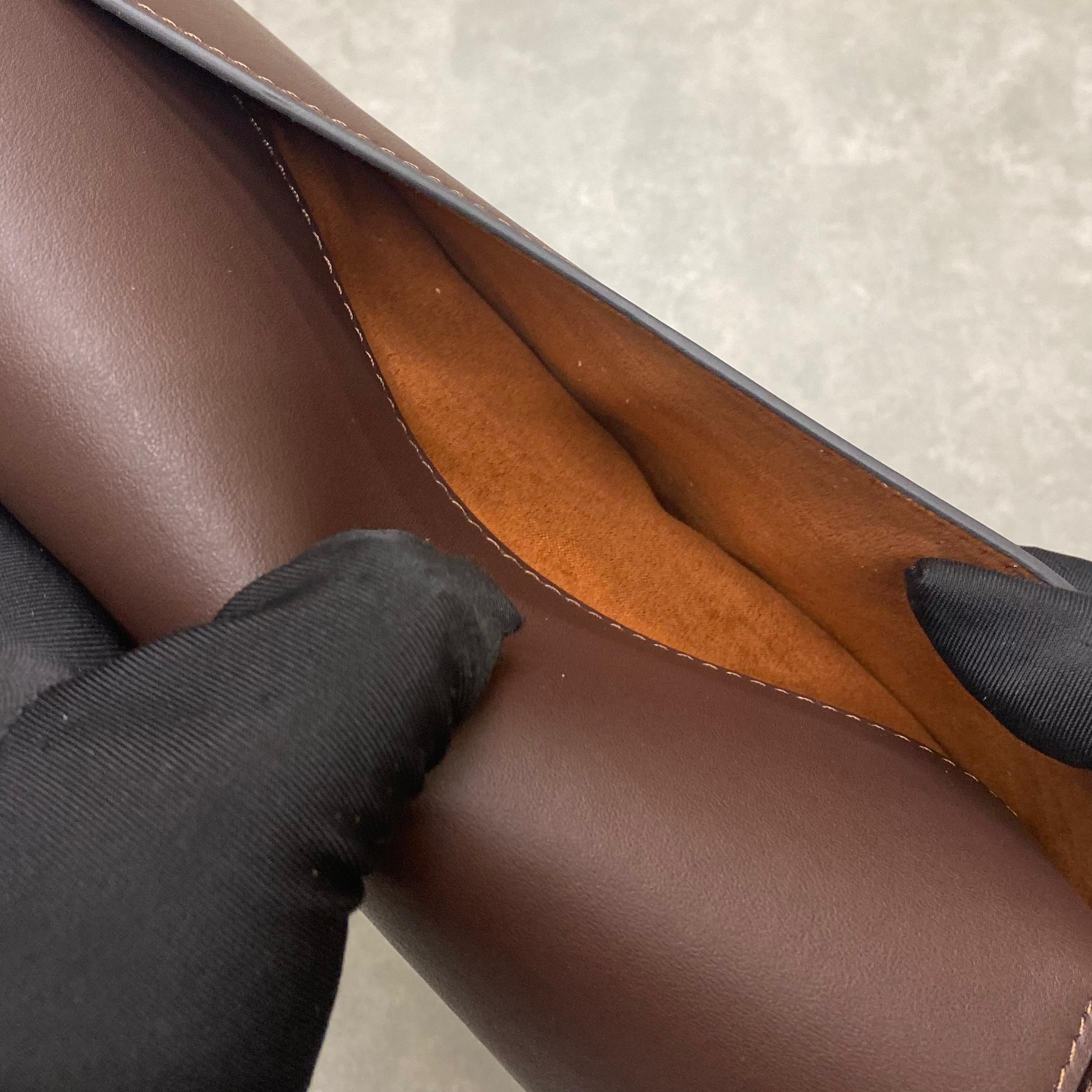 Túi Coach Small Jet Leather Shoulder Bag DS Brown