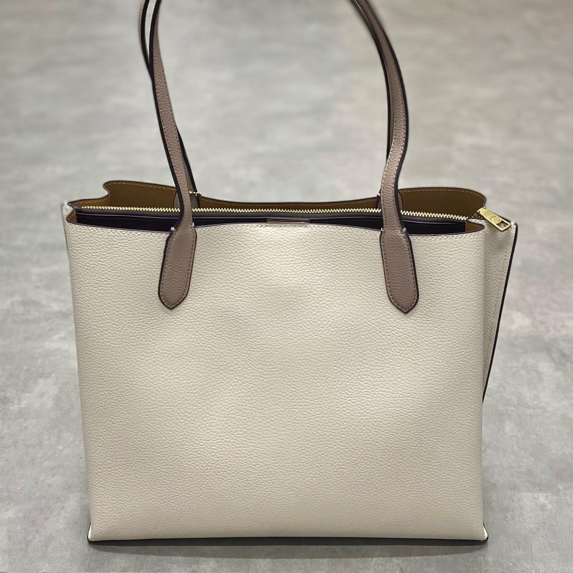 Túi Coach Willow Tote Bag DS White