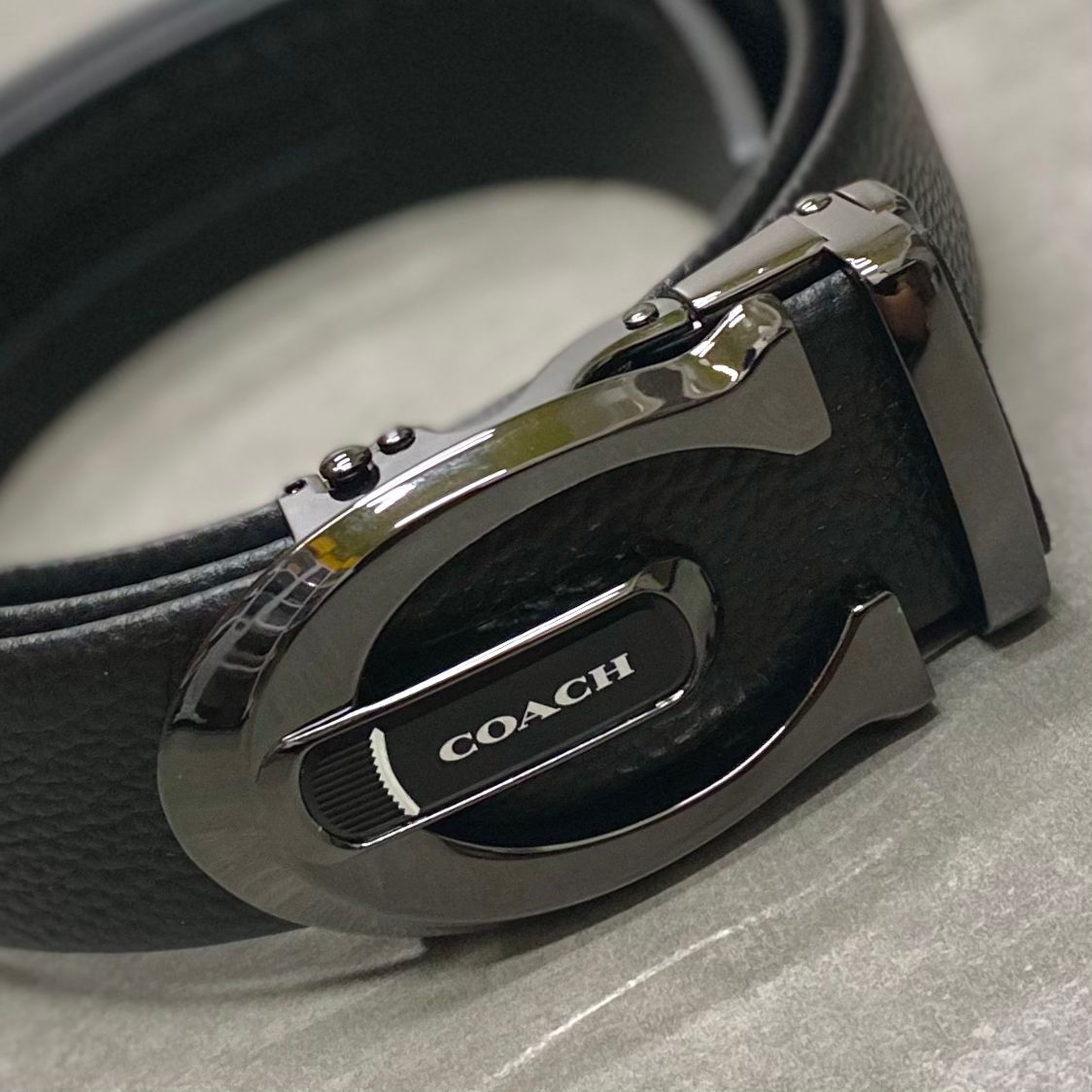 Dây Nịt Coach Belt 03 DS Black