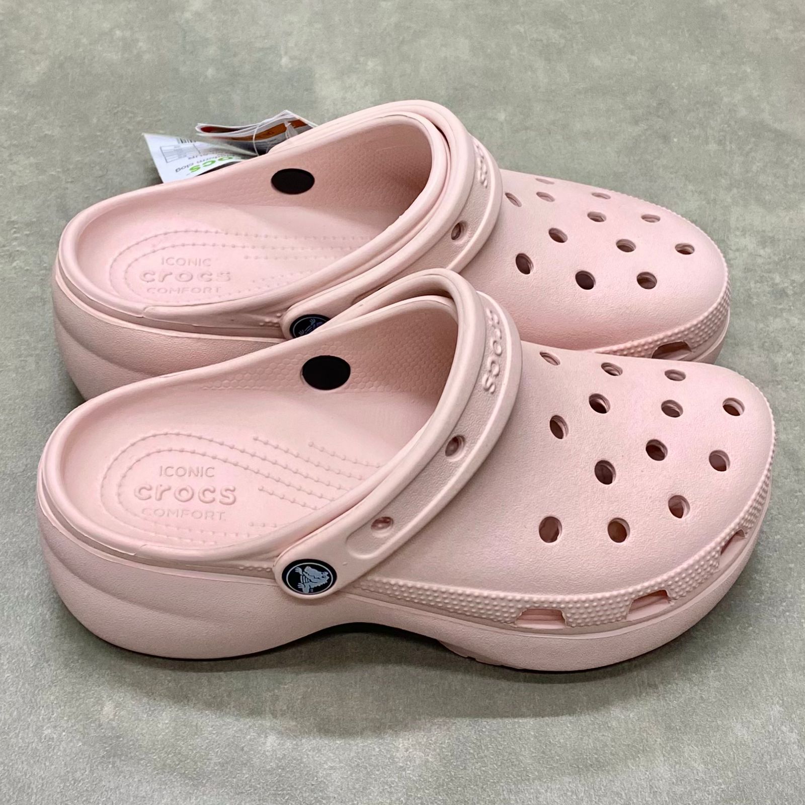 Dép Crocs Clog Platform HN Pink