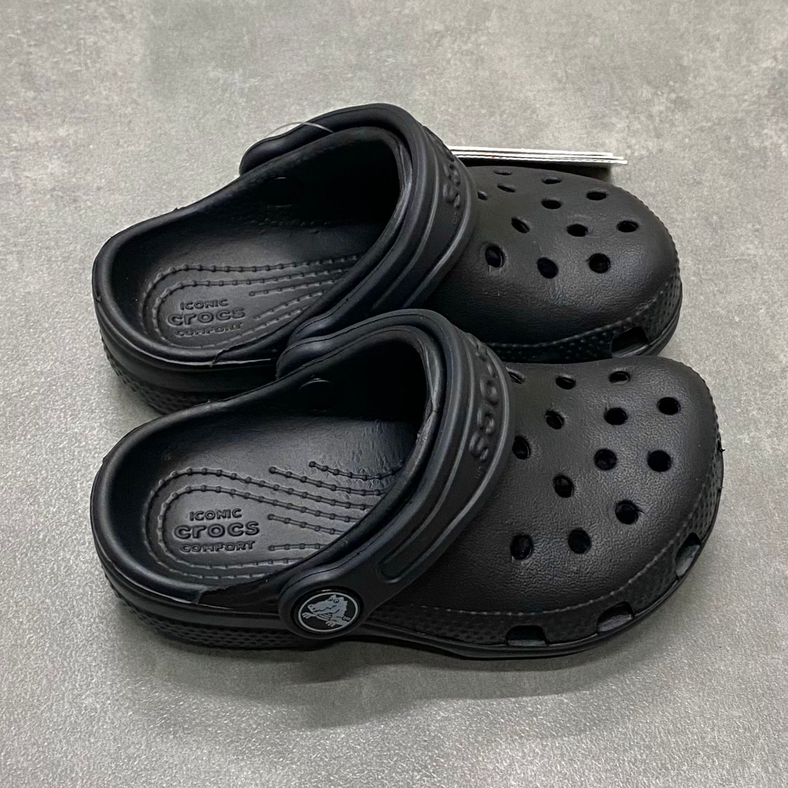 Dép Crocs Kid Classic Clog HN Đen