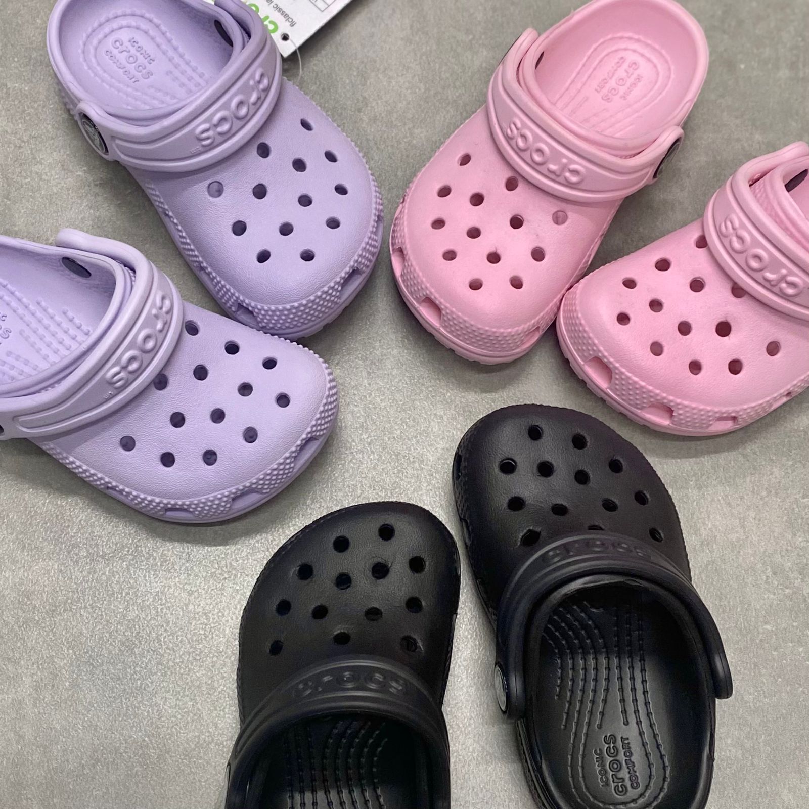 Dép Crocs Kid Classic Clog HN Hồng