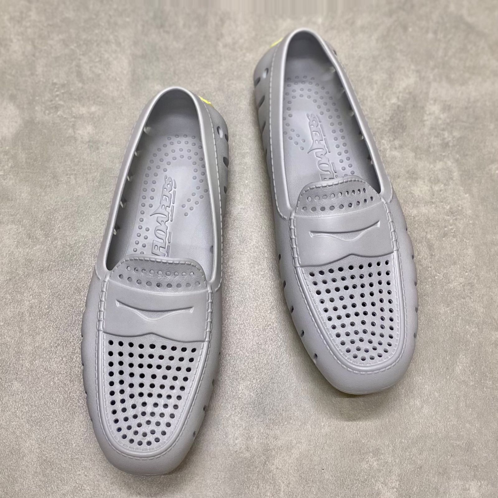 Floafers DP Gray/Lemon Loafers