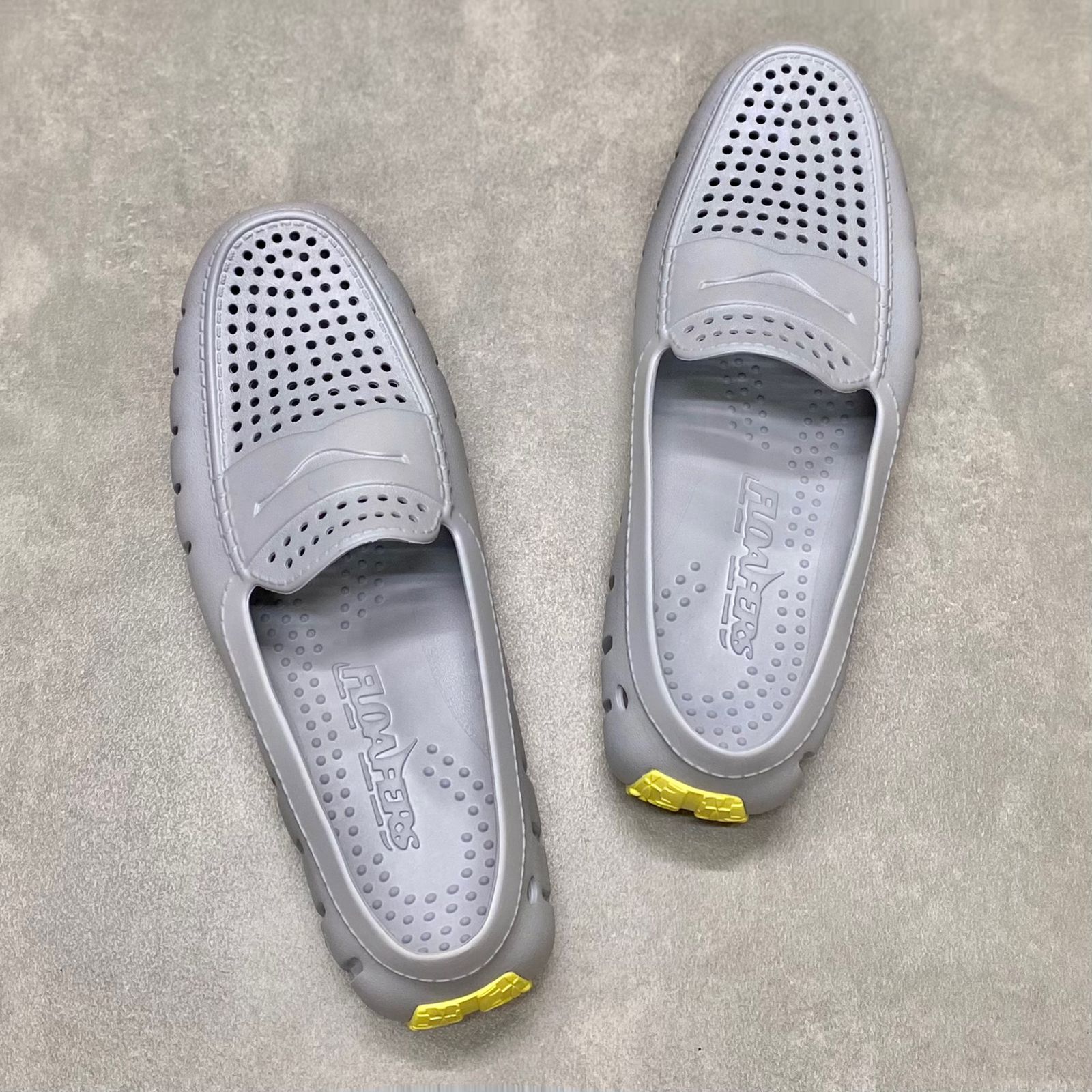 Floafers DP Gray/Lemon Loafers