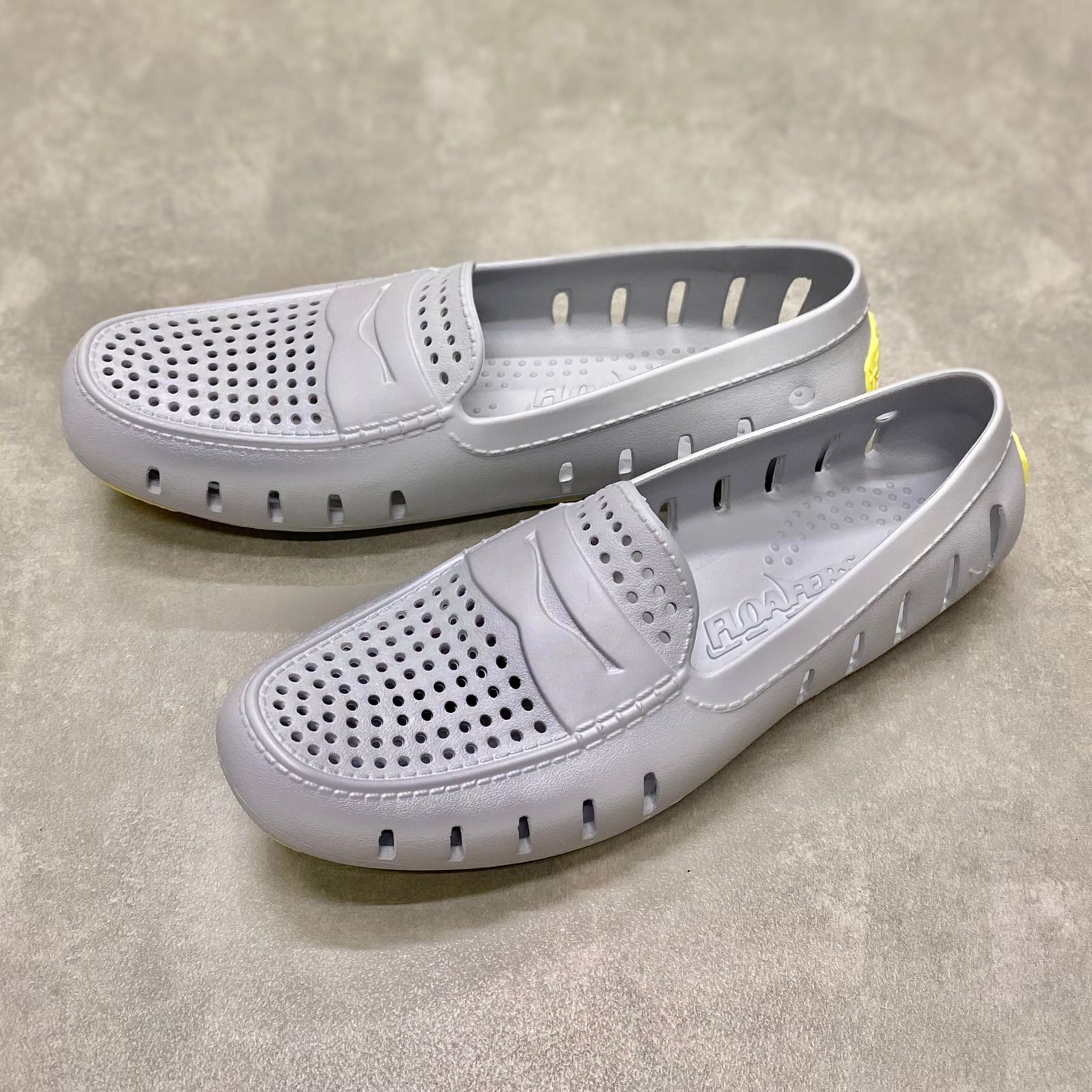 Floafers DP Gray/Lemon Loafers