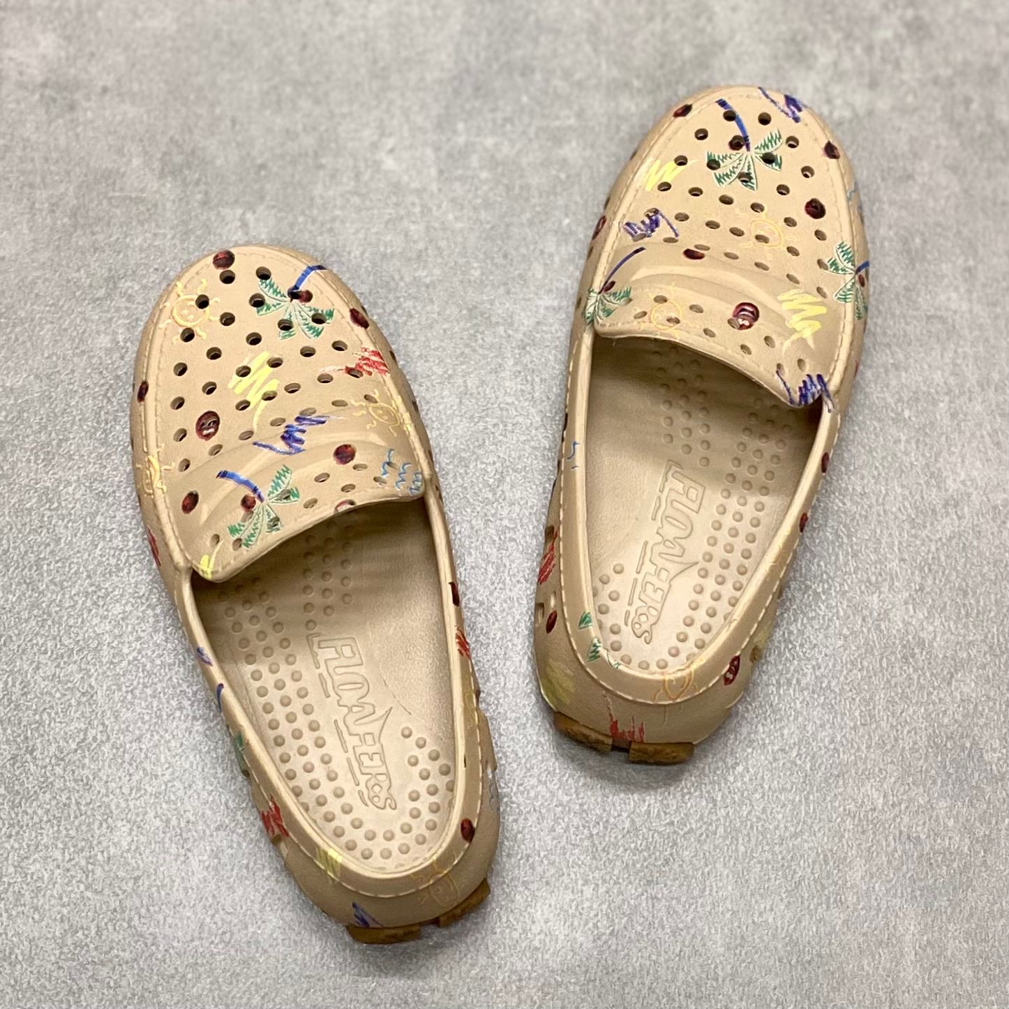 Giày Floafers Kids Silly Scents BS Brown