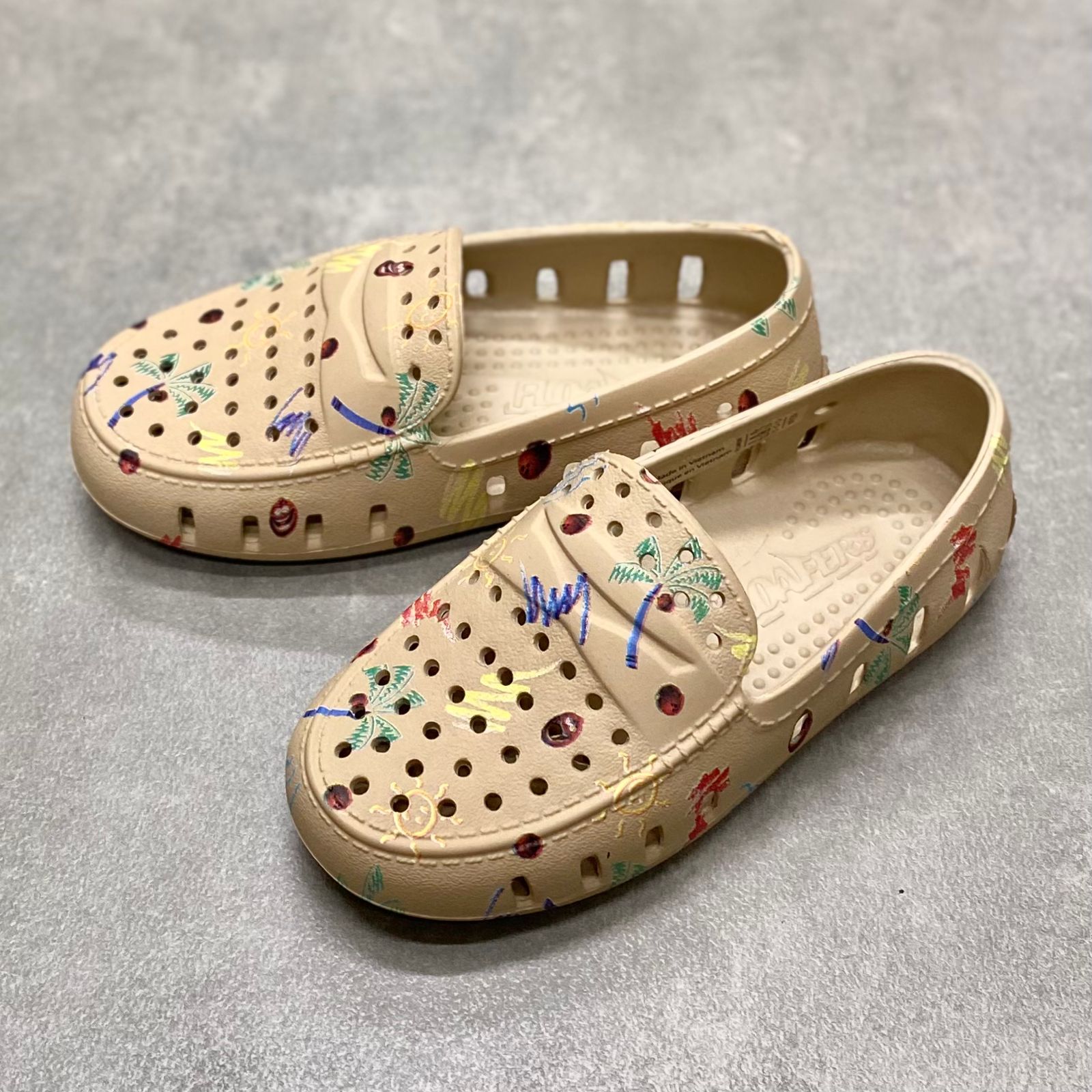 Giày Floafers Kids Silly Scents BS Brown