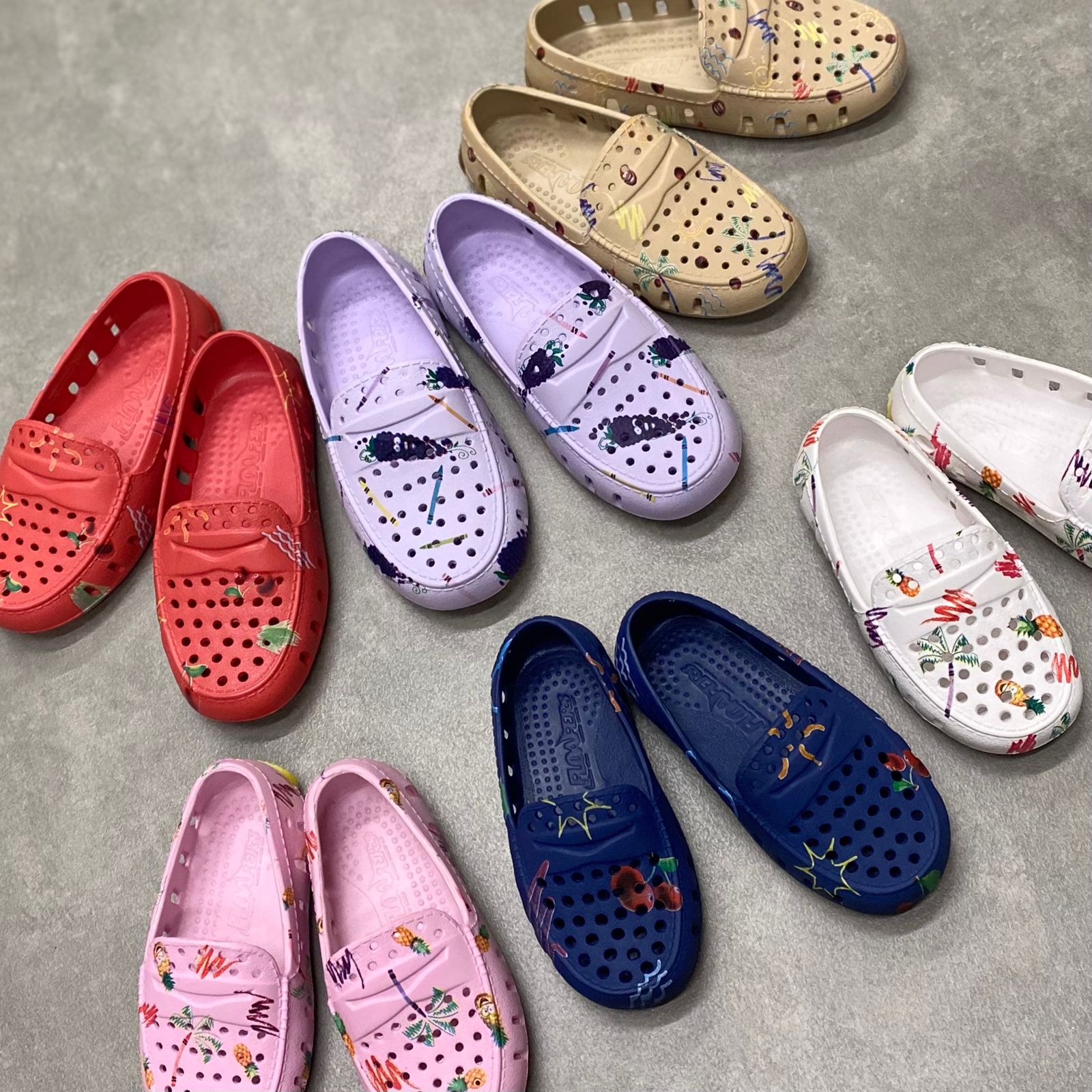 Giày Floafers Kids Silly Scents BS Brown