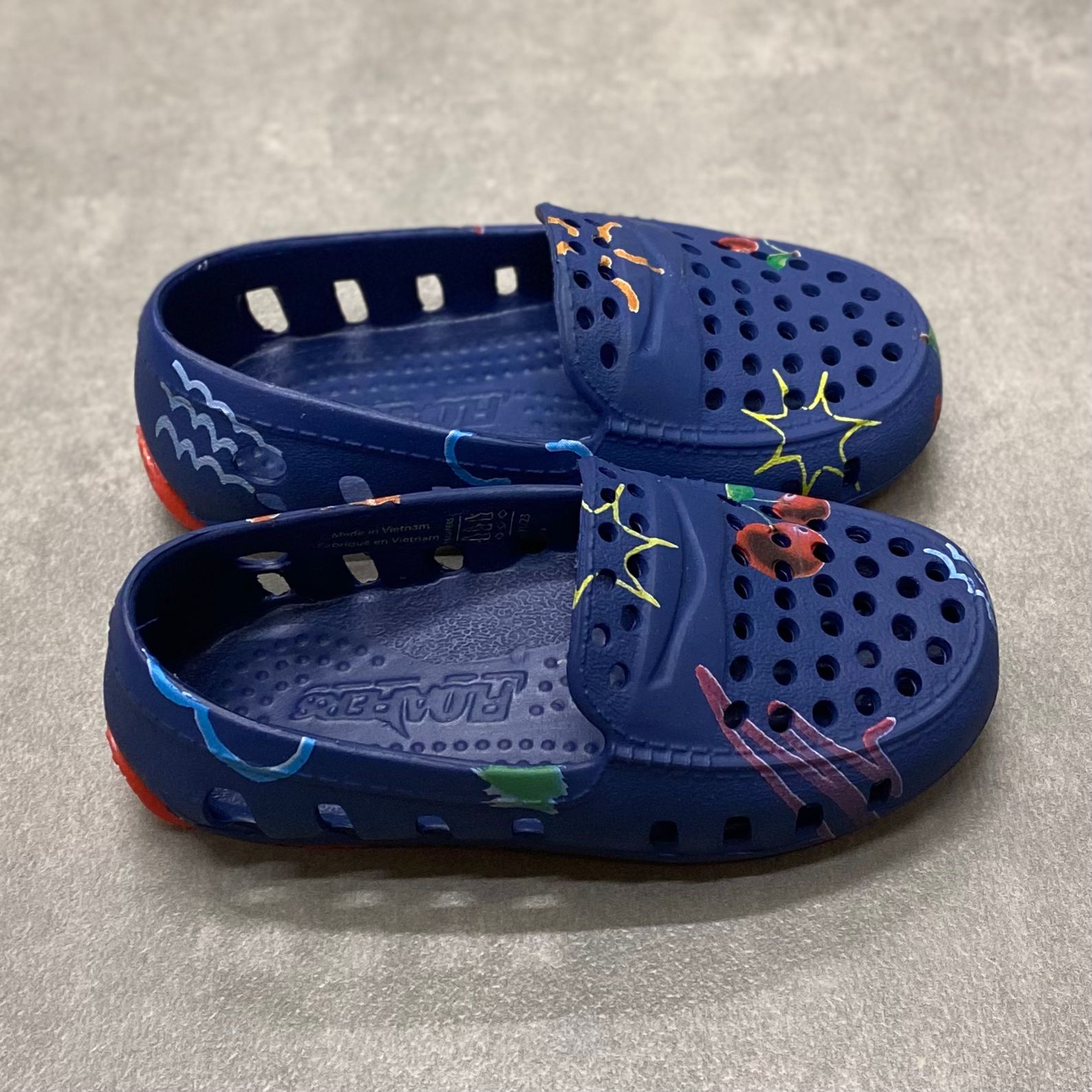 Giày Floafers Kids Silly Scents BS Navy