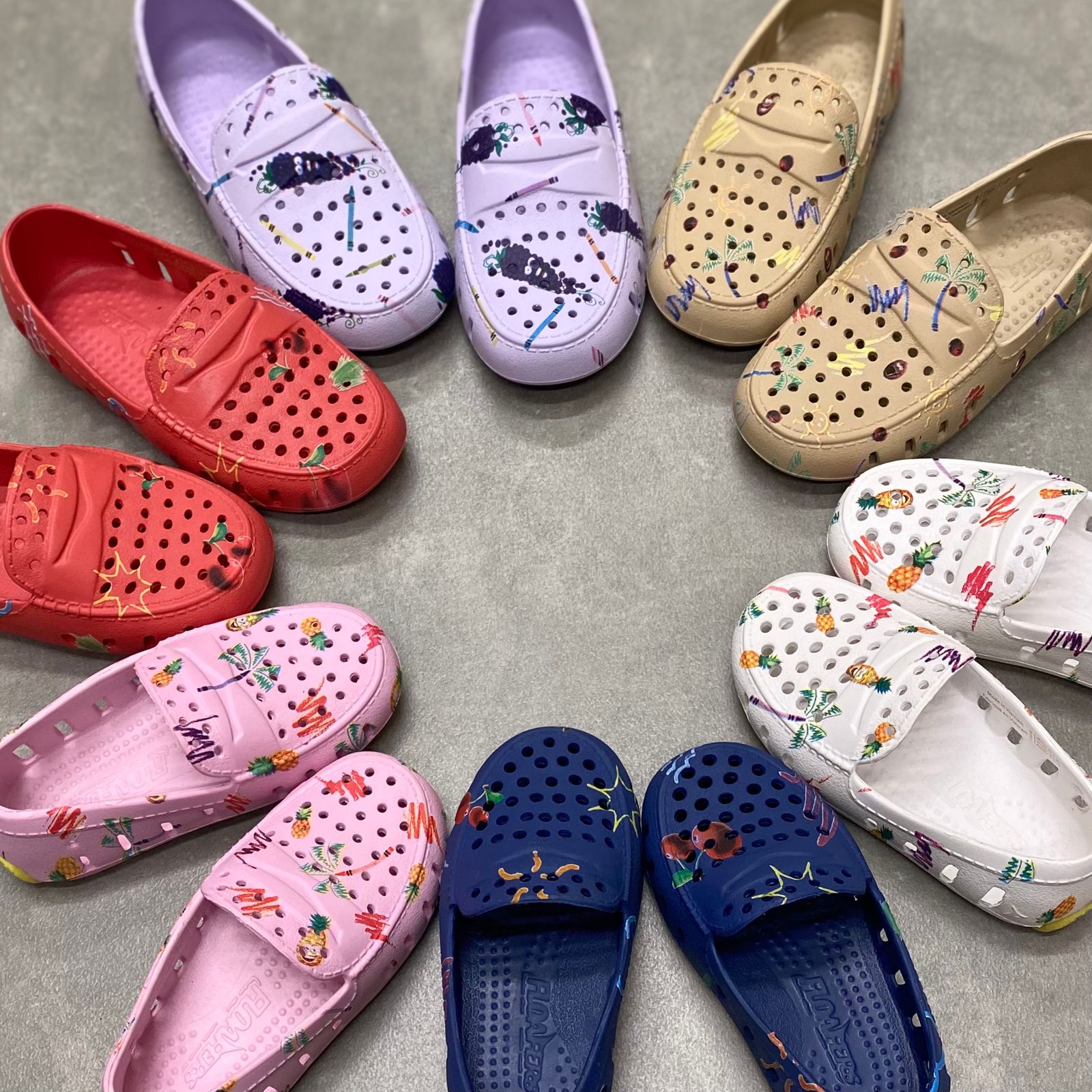 Giày Floafers Kids Silly Scents BS Pink