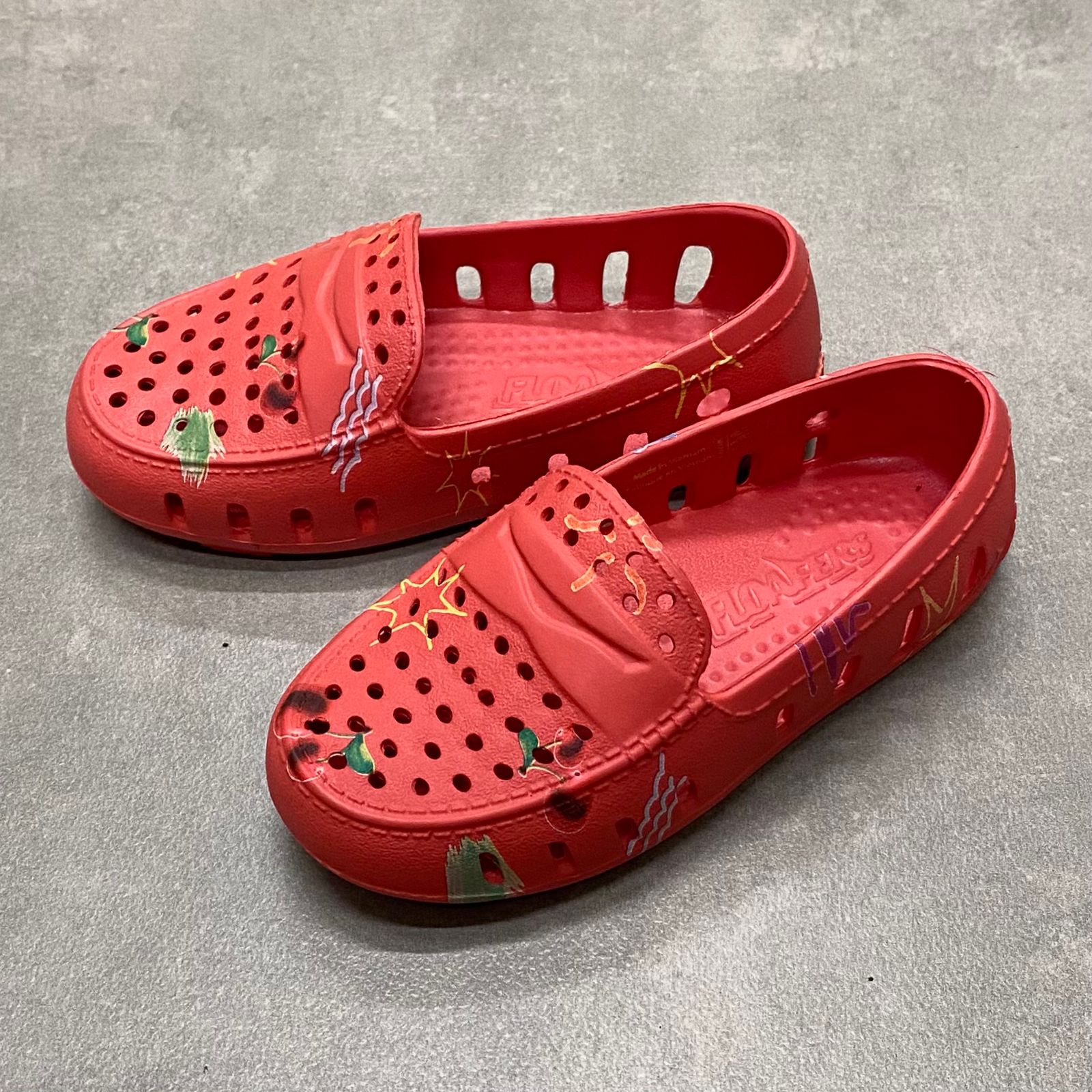Giày Floafers Kids Silly Scents BS Red