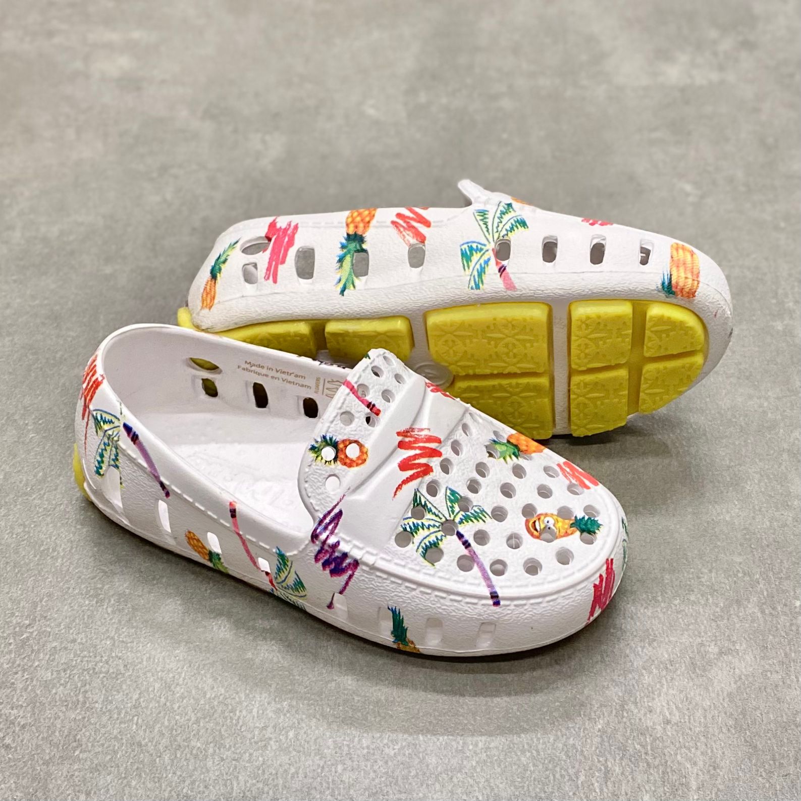 Giày Floafers Kids Silly Scents BS White