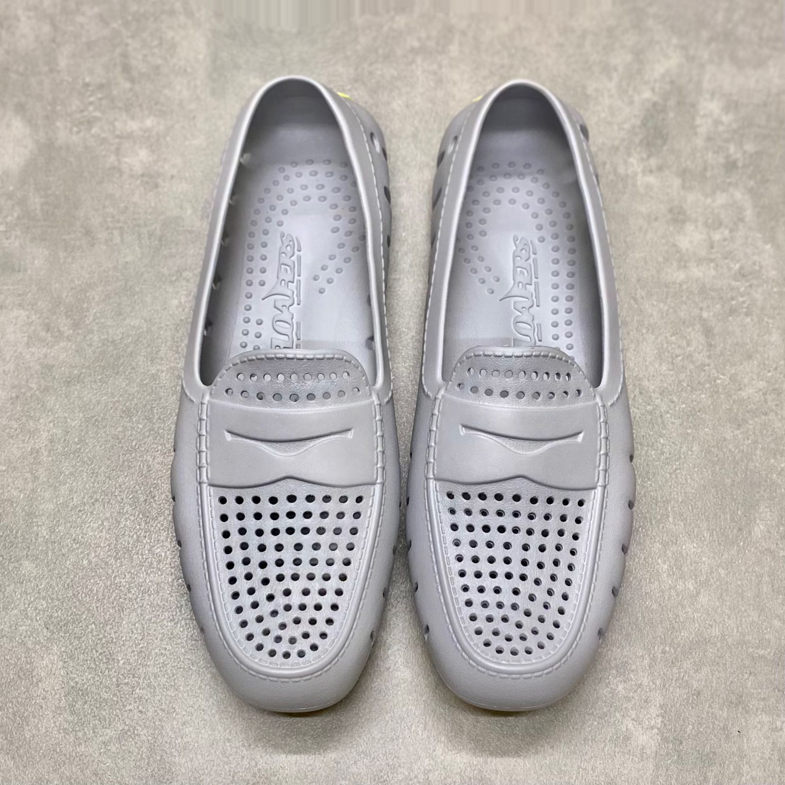 Giày Mọi Floafers DP Gray/Lemon