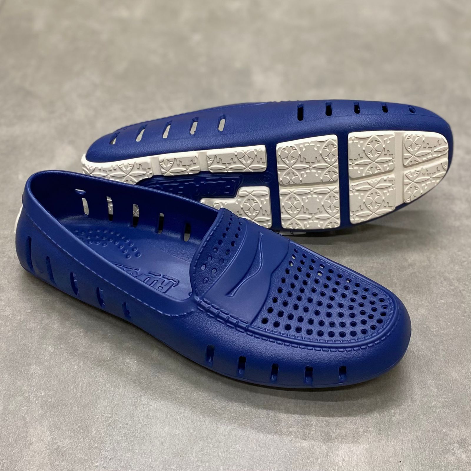 Giày Mọi Floafers DP Navy/White