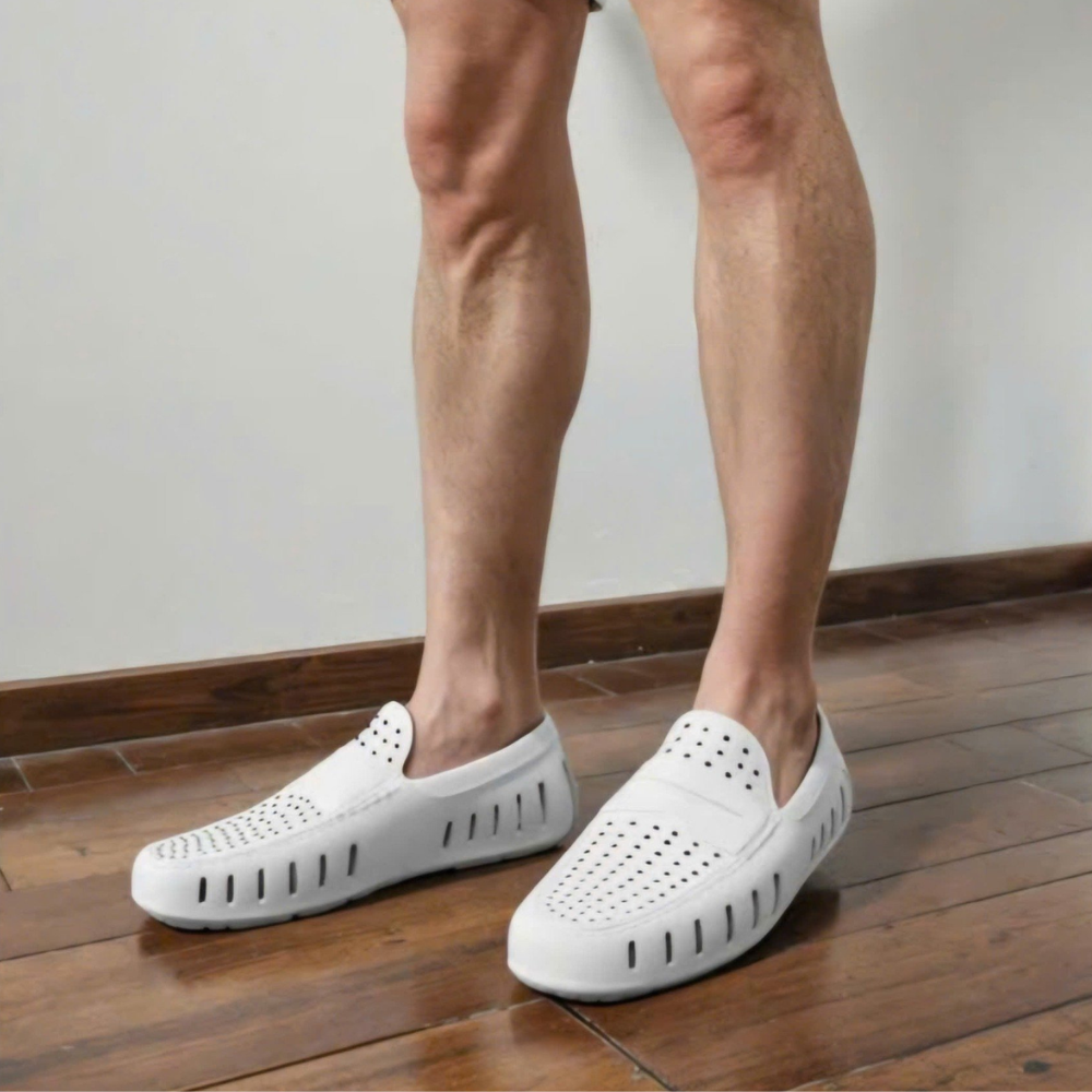 Giày Mọi Floafers DP White/Grey