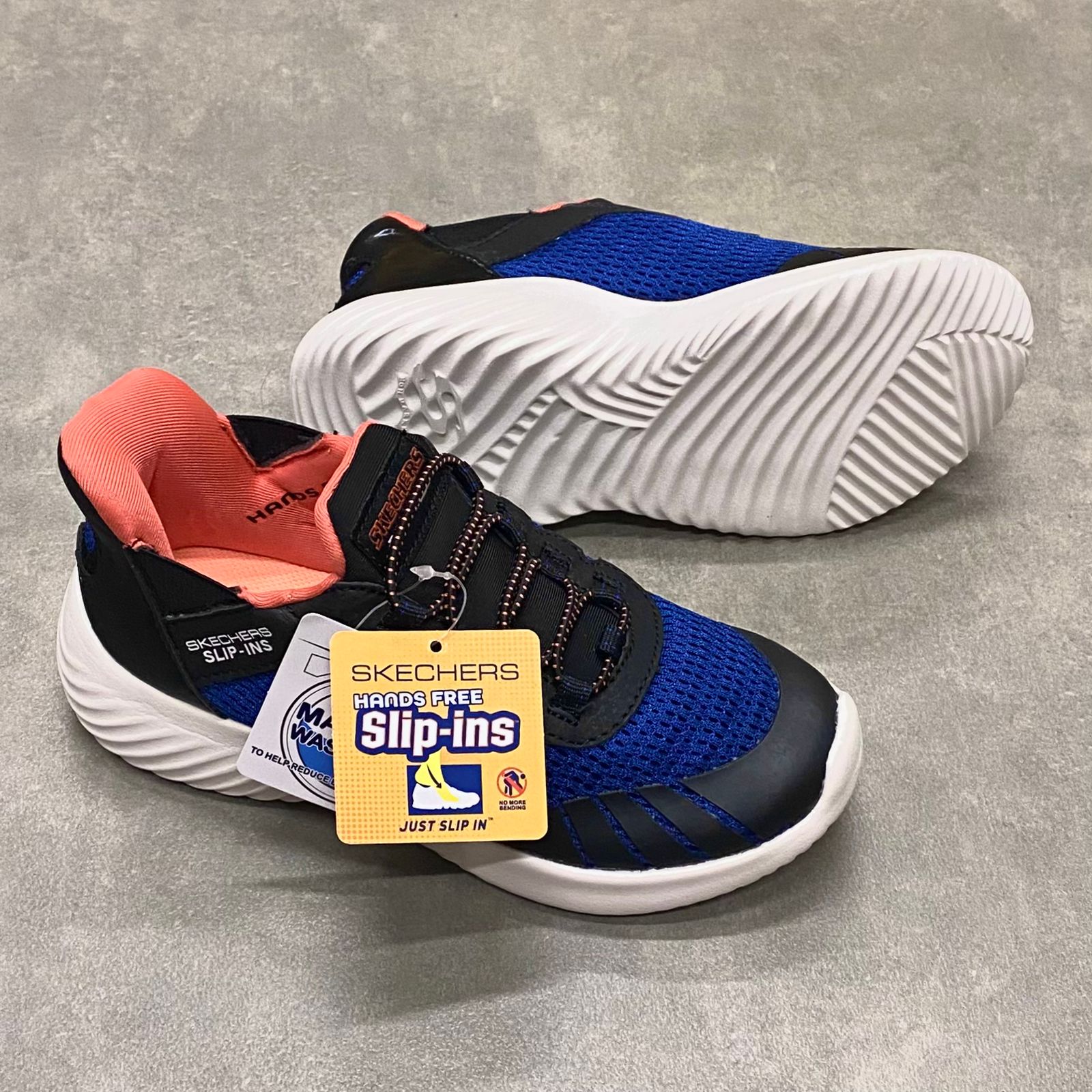 Giày Skechers Bounder MV Royal/Black